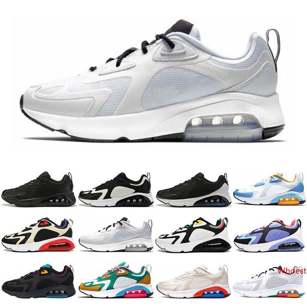 

2019 прибытие 200 женщин людей кроссовки мистические обширный серый университет синий мир этап белые металлические тренеры серебряные мужски