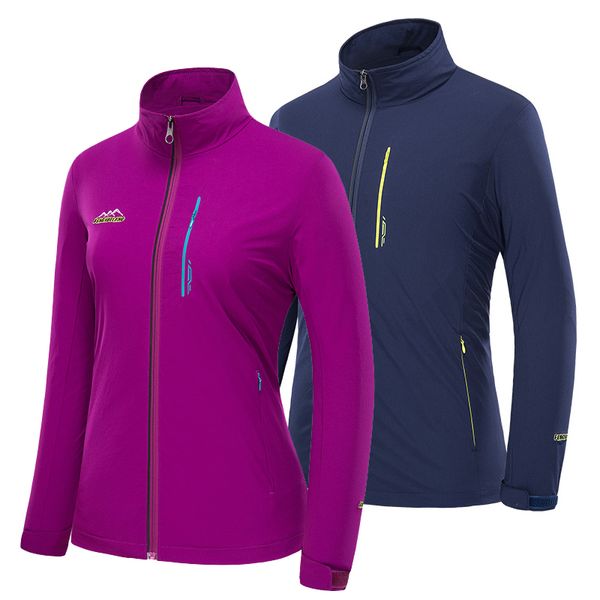 

brand outdoor hiking jacket men breathable waterproof travel jacket stretch windbreaker women spring mountain climbing coat 6xl, Blue;black