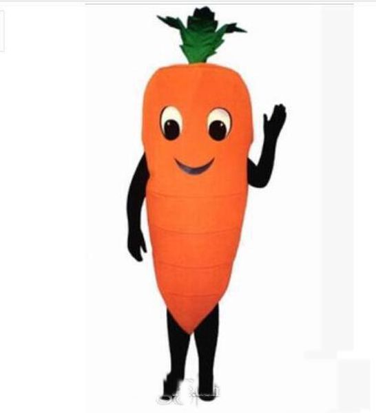 

2018 carrot cartoon mascot costume fancy dress animal mascot costume ing, Red;yellow