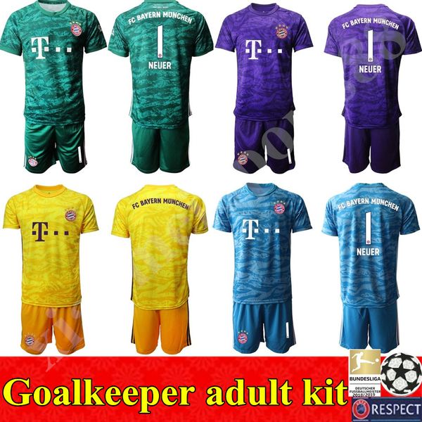 

19 20 вратарь футбол джерси 1 новый мужчин красный 26 гк свен ульрайх оливер кан для взрослых комплект футбол рубашка, Black