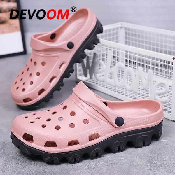 

summer outdoor sneakers slippers men 2020 beach crocks slip on sport sandals women men clogs garden shoes sandalias mujer