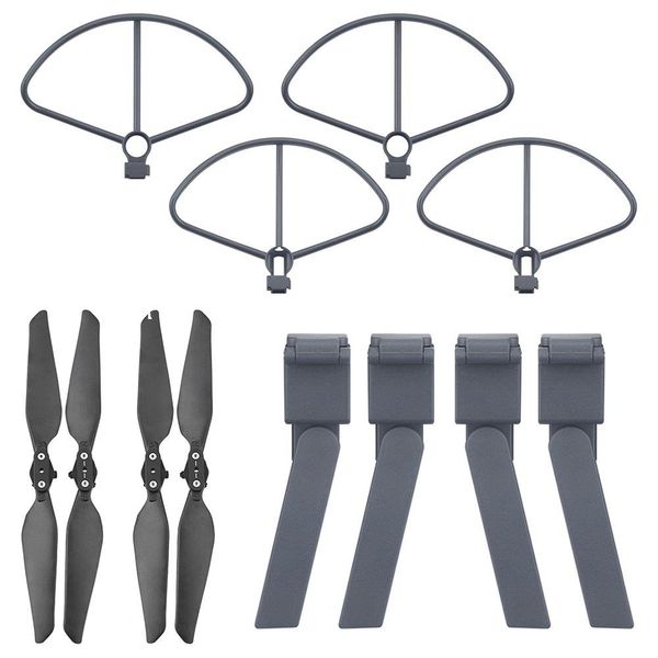 

rc drone expand spare parts accessories set foldable propeller heightening stand propeller cover set for fimi x8 se/x8 se voyage version