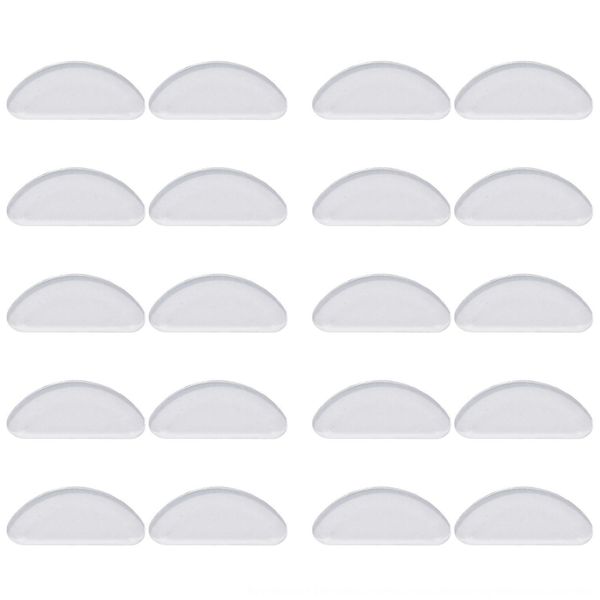

font silicone pad glass silica gel accessory silica gel stipule nose pad silicone anti-slip nose pads glasses parts