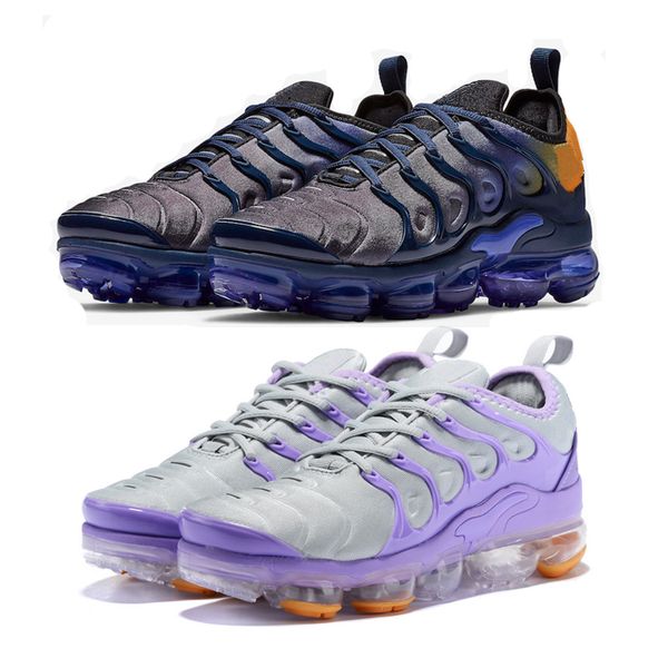 

Tn plu men women running hoe mokey mauve tring colorway olive in metallic violet triple trainer port neaker with box