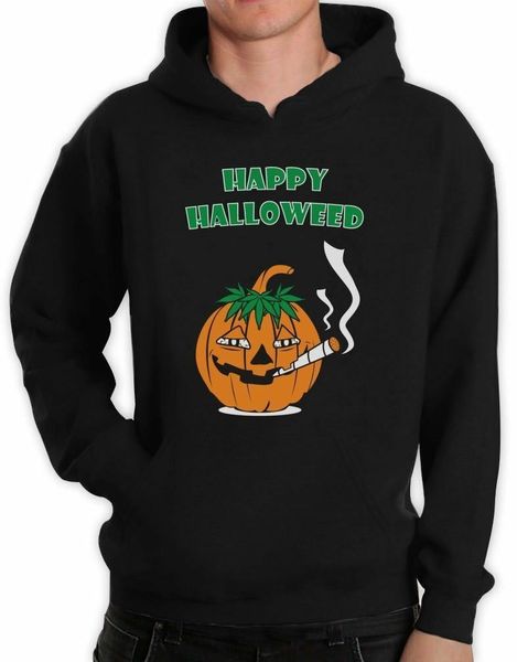 

happy halloweed hoodie for halloween funny hooded hip hop, Black