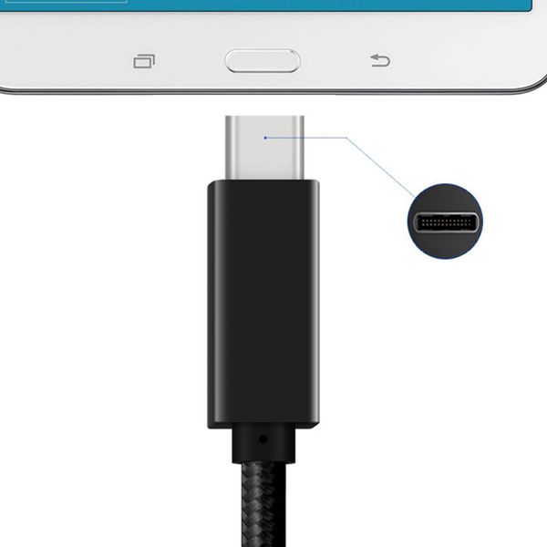 

metal usb c 3.1 type-c to usb c 3.1 type-c cable 6.6 feet for macbook