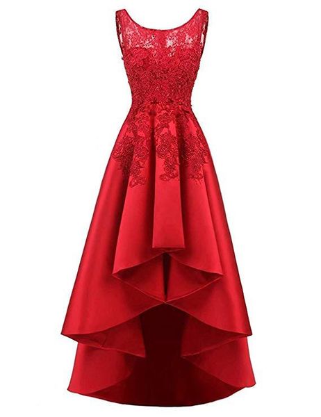 

party dresses 2021 floor length evening illusion o-neck prom dress short front long back special occasion vestido de festa, White;black