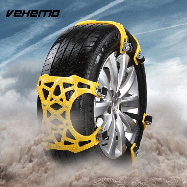 

vehemo with wrench tpu alloy car truck accessories belt snow chain tire mud chain winter strap automobile tire wheel