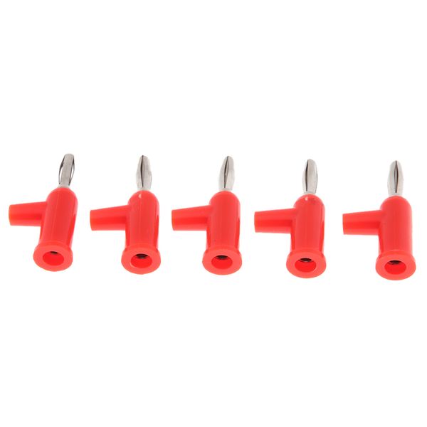 

5pieces double insert copper banana jack socket 4mm banana plug connector