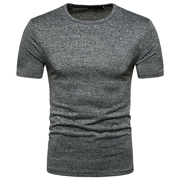 

men's tees 2019 summer new cotton o neck short sleeve t shirt men fashion trends fitness tshirt solid color women men tees, White;black