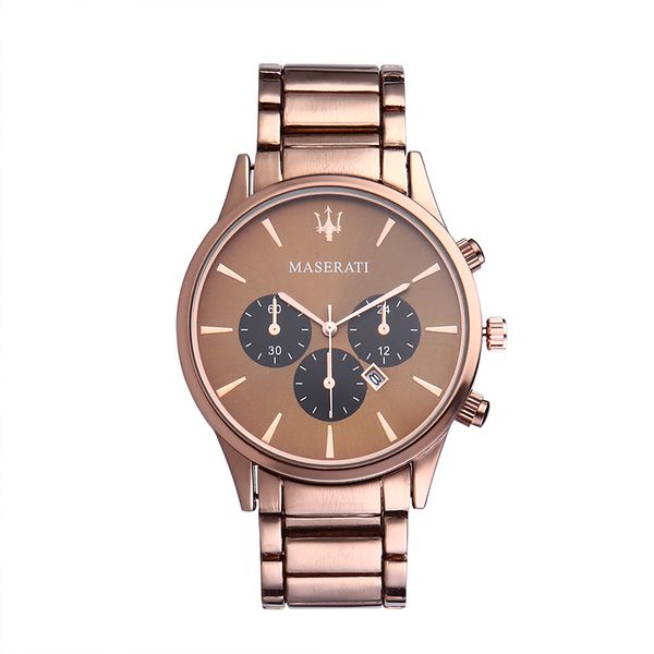 

Maserati Мужские часы Hardlex Sport Кварцевые наручные часы Секундомер Luxury Watch Лучший бренд