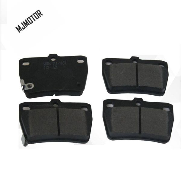 

4pcs/set) rear brake pads set pad kit-rr disc brake for chinese chery tiggo 2.0 2.4 engine auto car motor part t11-bj35010