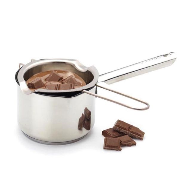 

multi-functional 304 material stainless steel chocolate butter milk melting pot chocolate melted tank sugar bowl melt other bakeware