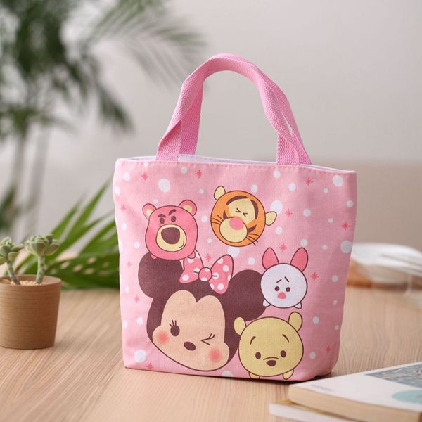 

cartoon insulation bag cute lunch box bag barbecue handbag outdoor ice picnic tote