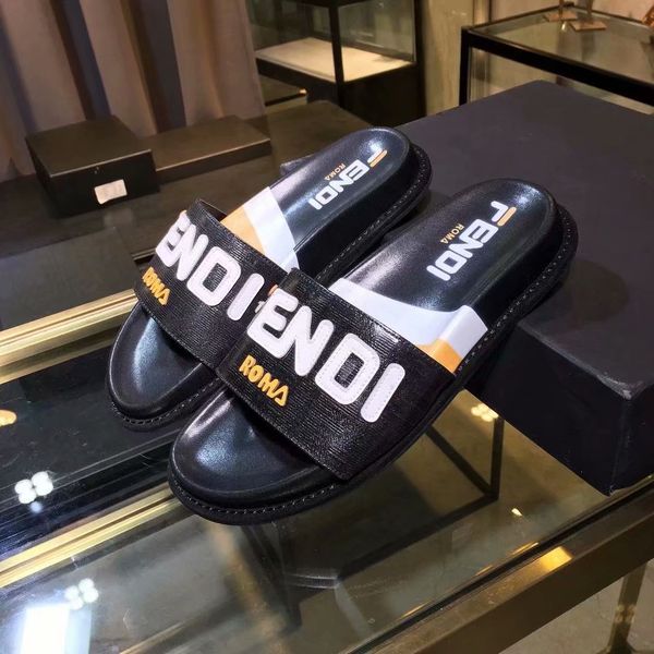 

2019 men women andal de igner hoe luxury lide ummer fa hion wide flat lippery with thick andal lipper flip flop