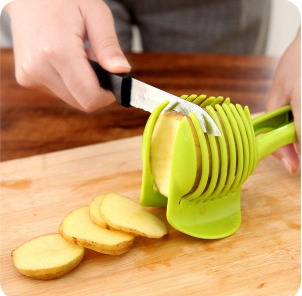 

vegetable melon fruit slicer cutting holder egg slicing cutter gadget tool