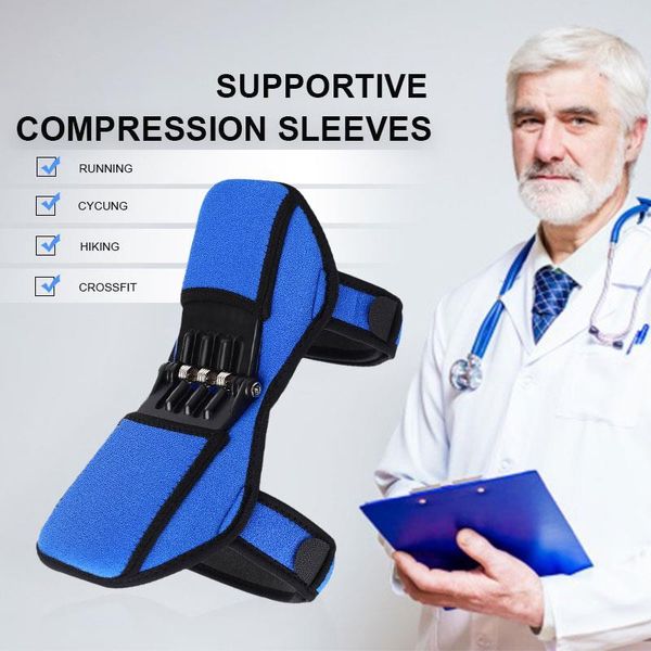 

knee sleeve breathable durable black alloy silicone padded joint protection sports support pad fitness stretchy climb, Black;gray