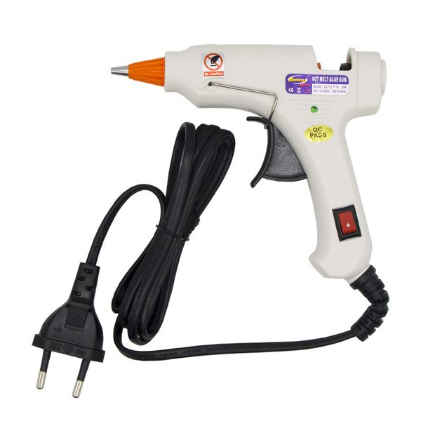 

20w melt glue gun mini home craft diy glue gun 7mm sticks uk au plug