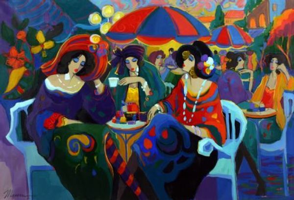 

itzchak tarkay nouvelles фигурация главная произведения искусства современный портрет сеньоры ручной работы картины маслом на холсте вогнута