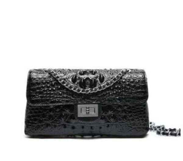

2020 new fashion luxury crocodile pattern womenmessenger bag female shoulder bag