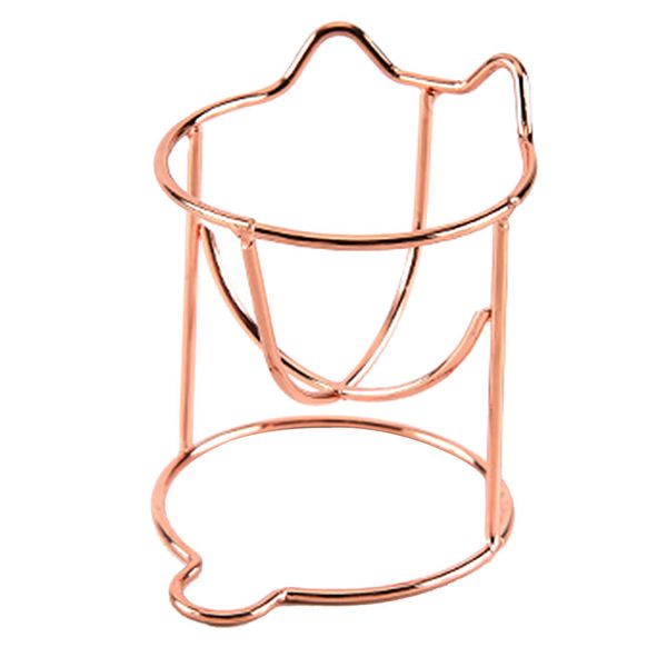 

4 types face makeup sponge drying holder rose gold beauty tool carbon steel puff rack powder puff display holder storage rack