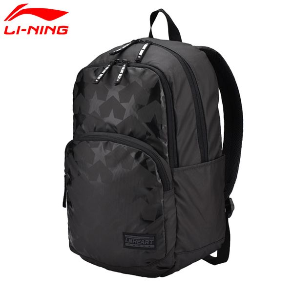 

training backpack polyester classic leisure black lining men&women sports bag absm032