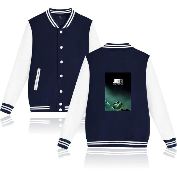 

haha joker custom printed tracksuit women/men jackets long sleeve baseball jacket harajuku casual streetwear couples clothes, Black;brown