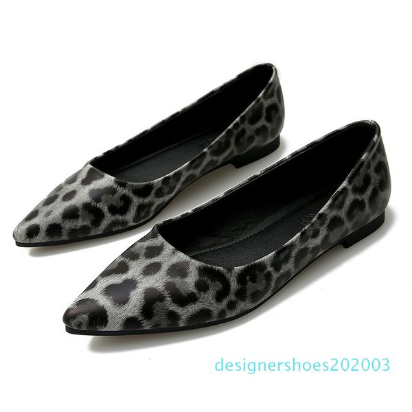 

2019 summer flat shoes for ladies flats casual pu leather women flat shoes big size 33-43 soft spring flats for teenage girlsd03, Black