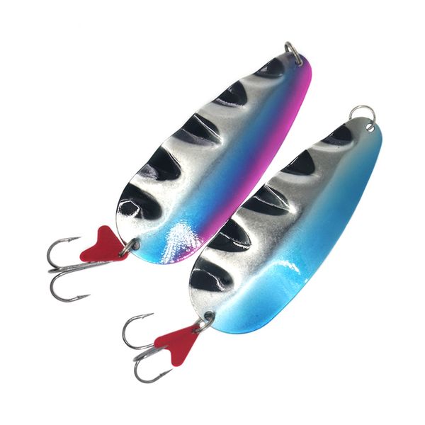 

artificial bait reusable casting lure jigging spoon brackish water fishing accessories with single treble fishhook