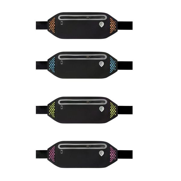 

unisex lycra спорт пояс bum телефон чехол fanny pack кемпинг бег пешеходные сумка