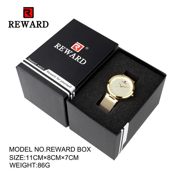 

reward watch box luxury gift box for watch women men clock square case rectangular case with accessories for reward, Black;blue