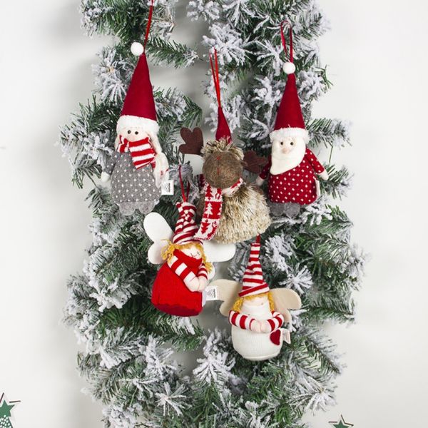

christmas doll cute christmas tree doll pendant household decoration