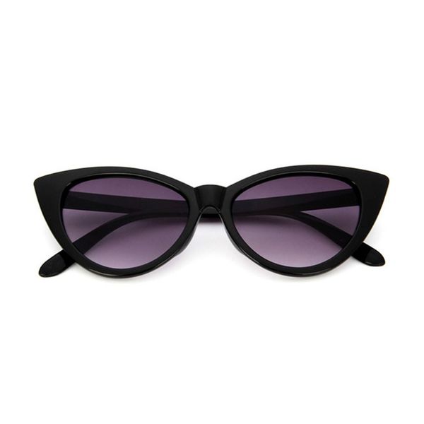 

sunglasses for women 2018 retro thick frame cat eye sunglasses ladies mirror lens polarized sun glasses oculos feminino a10, White;black