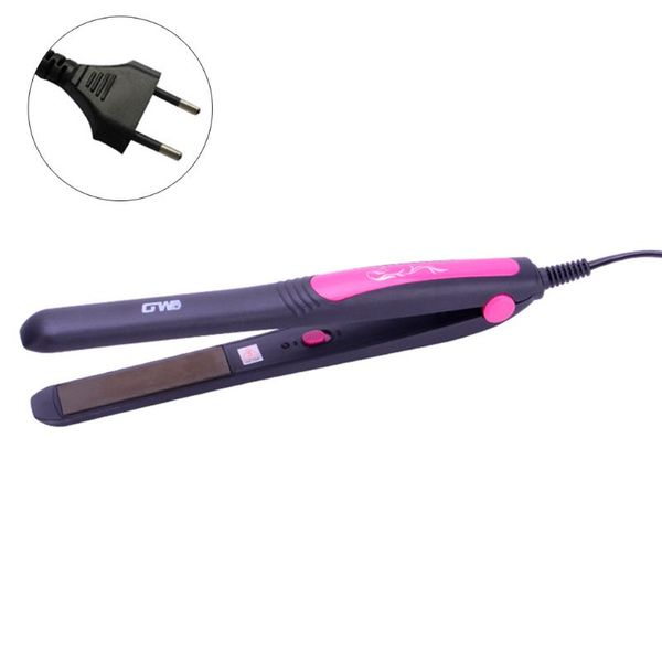 

профессиональные выпрямитель для волос tourmaline ceramic нагревательная плита регулируемая температура укладки инструменты путешествия, Black