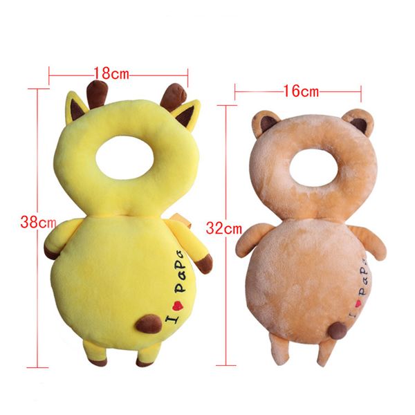 

baby head protection pad infant anti crash pad cute nursing drop resistance cushion baby room walk headrest pillow