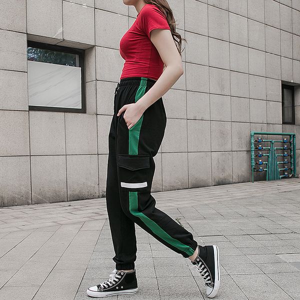 

New fa hion pant mid wai t feet ca ual man and waman jogger lim long weatpant ize m 2xl chap1703