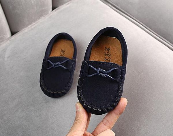 Spor ayakkabılar bahar sonbahar bitkileri moccasin loafers ayakkabı yürümeye başlayan çocuklar moda çocukları masaj gündelik çocuklar düz deri masaj