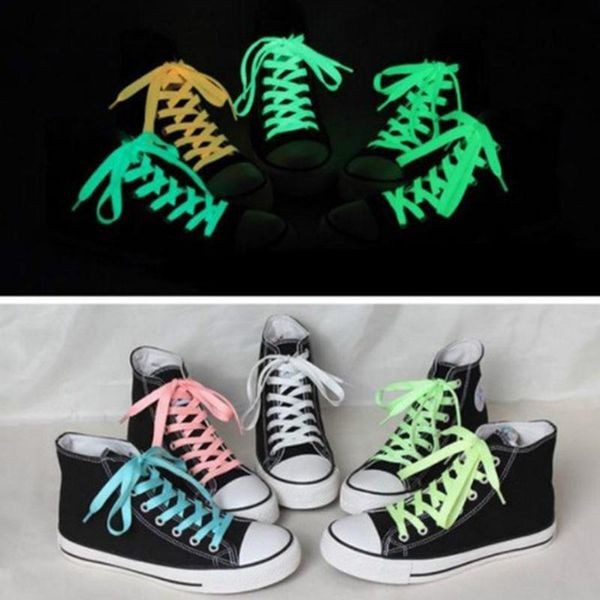 

2pc pair80-140cm glow in the dark light kids toys luminous shoelace stickers funny sport gift running fluorescent gift toys for children