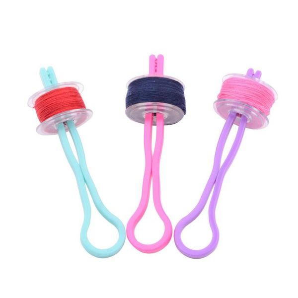 

bobbin thread holder thread buddies clips sewing machine accessories for spool organizing, Black