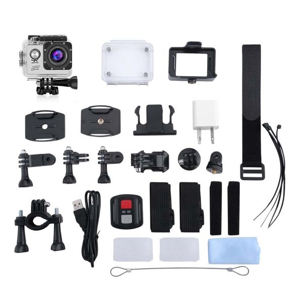

4k wifi camera 170 degree wide angle sports dv camera waterproof outdoor diving riding p shooting video recording