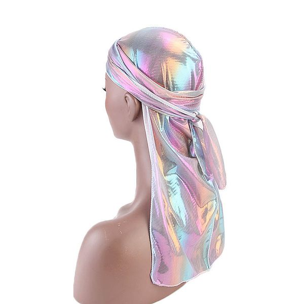 

1 pcs pirate cap hat headwear wrap breathable fashion gift for women lady men js26, Blue;gray