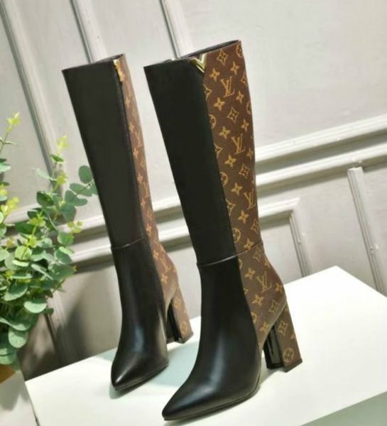 

high-heeled women's boots fashion wild style dress shoes classic selling style martin boots factory direct sales, Black