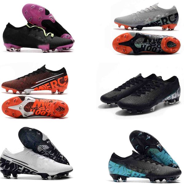 

2020 men mds 001 mercurial 13 elite se xiii fg cr7 ronaldo neymar njr 13 360 low ankle soccer football shoes size 6.5-11