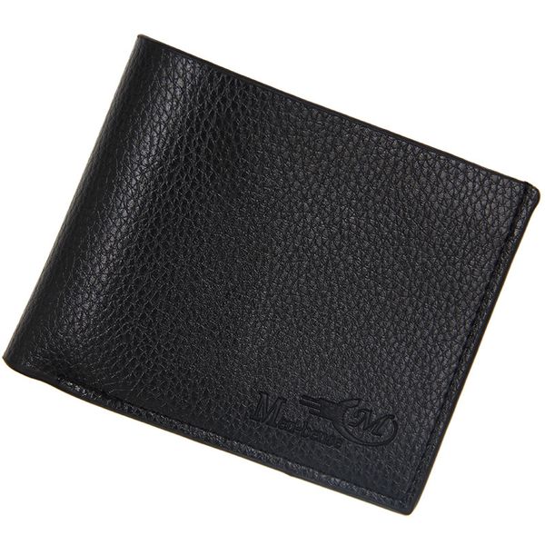 

1 men's wallet short recreational fashion simple thin wallet young men's, Red;black