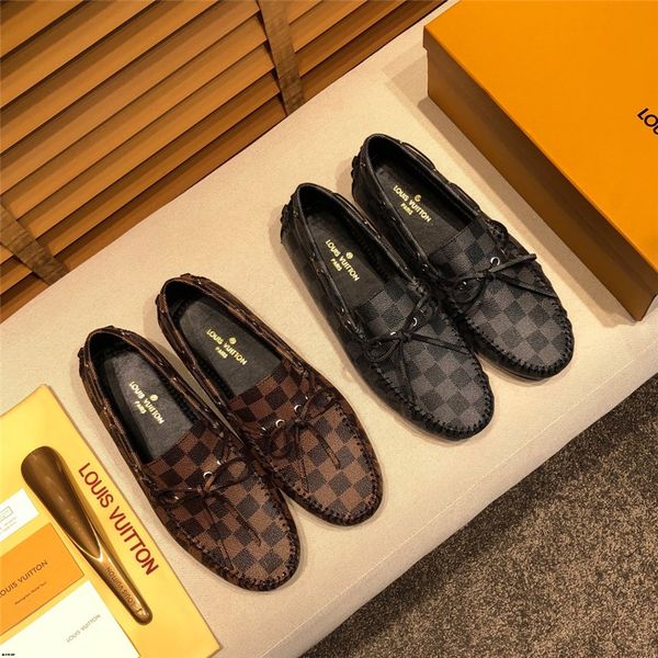 

19ss masorini 2019 повседневная натуральная кожа мужская обувь мода коровья кожа мокасины резиновые скольжения на удобной горячей продажи об, Black