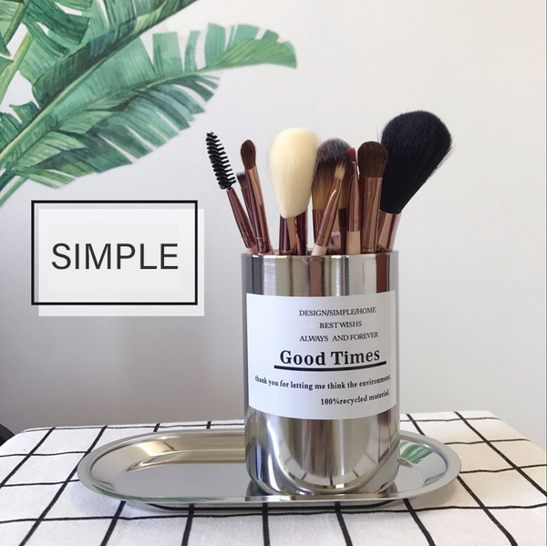 

1pcs cosmetic brush box holder makeup brush storage table organizer cosmetic bag make up tools pen holder rack