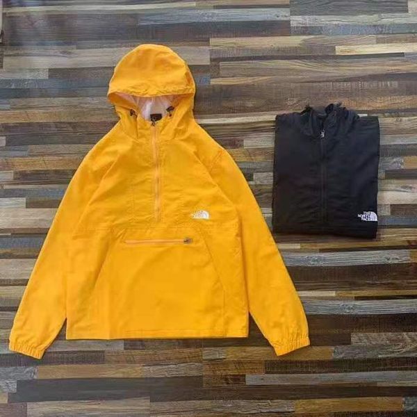 

север 19 осень новый половина молнии толстовка куртка мир мужская легкая ветрозащитная и непромокаемая куртка водонепроницаемый shell женска, Black;brown