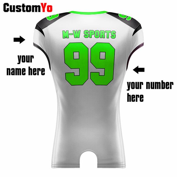 

men digital printing football uniforms breathable american football jerseys