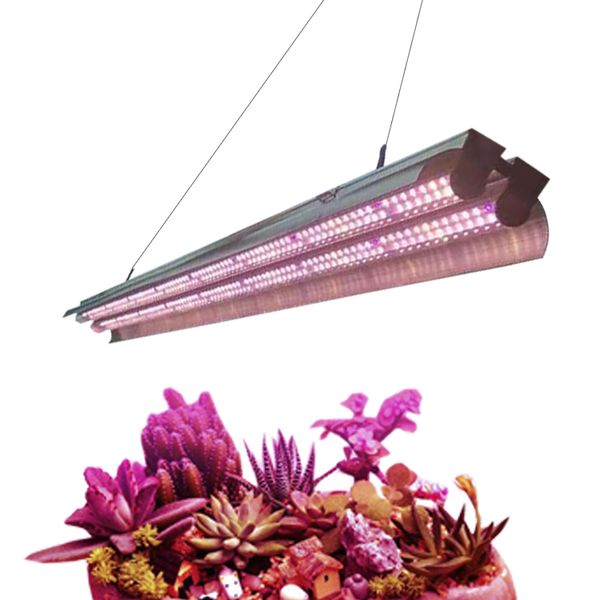 

2ft 3ft 4ft t5 ho led grow light full spectrum 96w t5 high output integrated double tube bar fixture with reflector combo for indoor plants