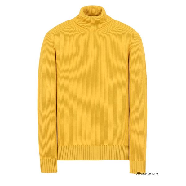 

stone island 18fw 535c2 turtleneck wool свитер topstoney мужчины женщины высокий воротник свитера моды hflsmy052 моды, White;black